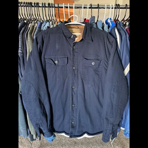 Vintage Jachs Fleece Lined Button Up Jacket - Picture 1 of 3